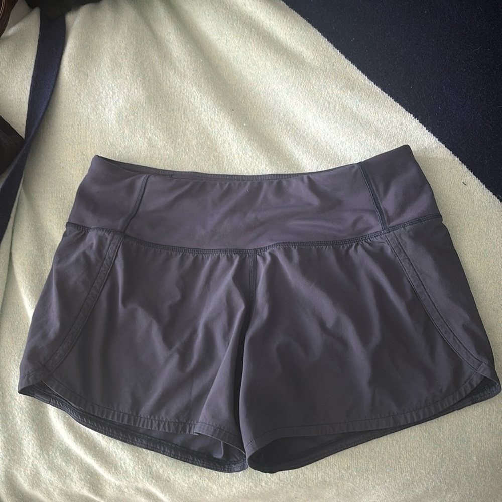 Lululemon navy shorts.. very gently used..